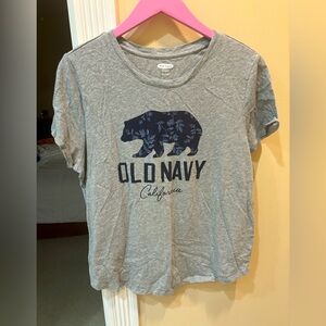 Old Navy Gray T-shirt